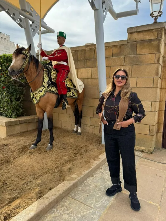 ليلى علوي تعبر عن إعجابها بالمغرب خلال زيارتها للرباط