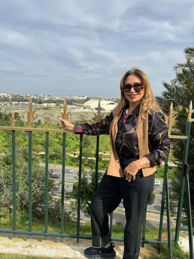 ليلى علوي تعبر عن إعجابها بالمغرب خلال زيارتها للرباط