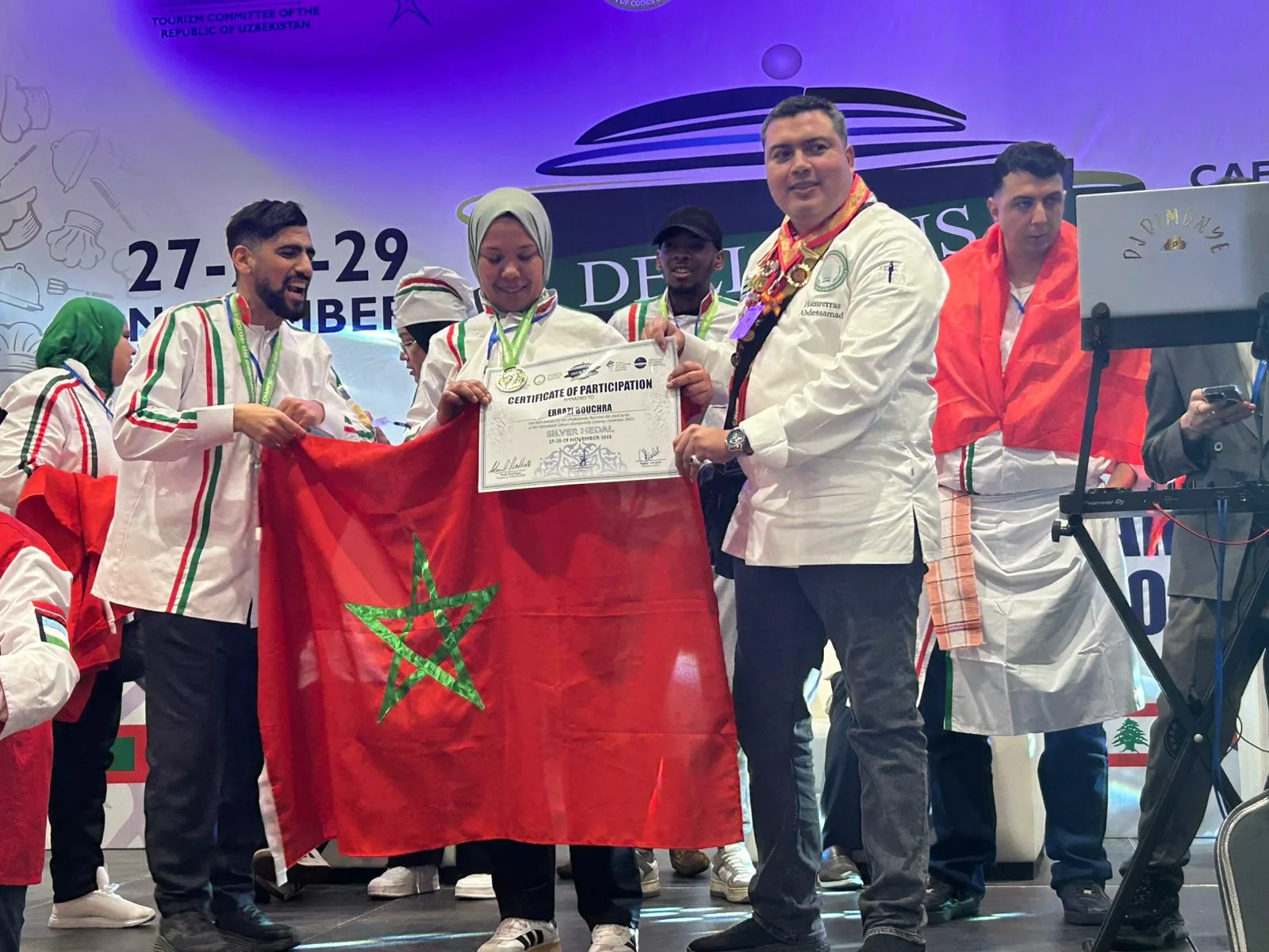 المغرب يتصدر البطولة الدولية الكبرى لفنون الطهي بأوزبكستان بـ39 ميدالية