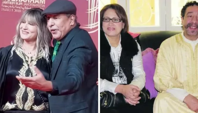 عبد الإله عاجل و زوجته يضفيان البهجة على البساط الأحمر