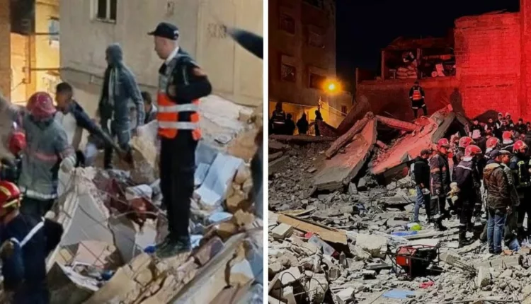 فاجعة في فاس.. انهيار بنايتين يخلف 22 قتيلاً وتحقيقات عاجلة