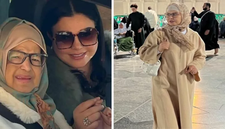 لطيفة رأفت تشارك أداءها للعمرة وتدعو لوالدتها الراحلة من أمام الكعبة