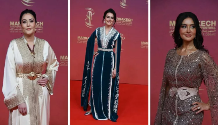 نجمات يخطفن الأنظار على السجادة الحمراء في مهرجان مراكش