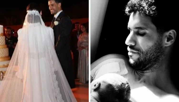 منير المحمدي يشارك متابعيه أول صور لمولوده الجديد "أمير"