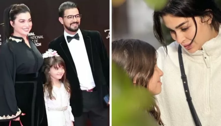 فرح الفاسي تحتفي بنجلتها في أول مشاركة لها بعرض أزياء