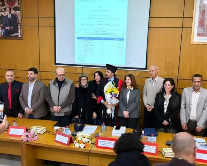 قدس جندل تحتفي بحصول زوجها ياسين أحجام على شهادة الدكتوراه قدس جندل تحتفي بحصول زوجها ياسين أحجام على شهادة الدكتوراه