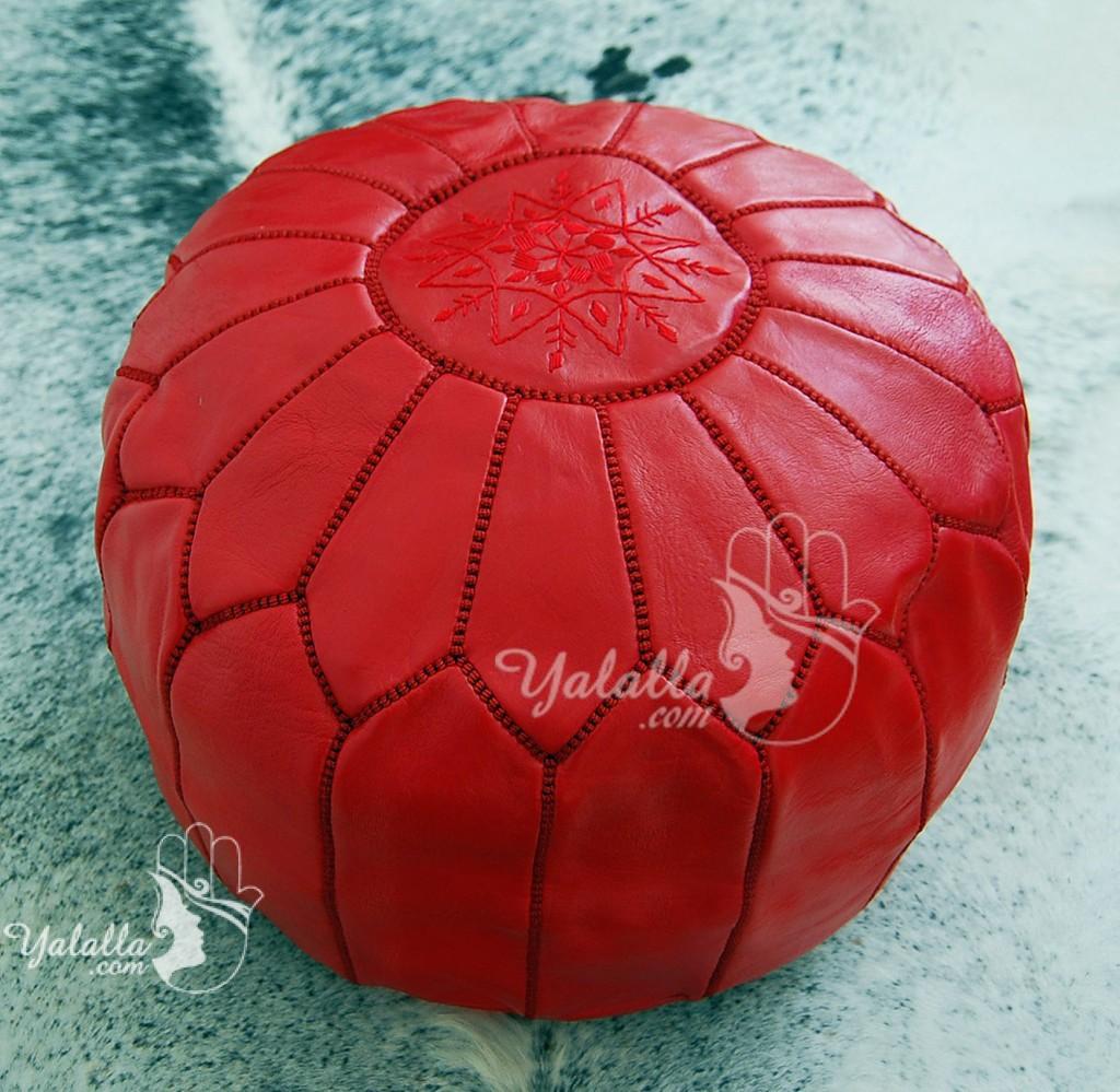 Table-Tonic-Moroccan-Pouffe-Red-