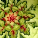 فن النقش على البطيخ "روعة"