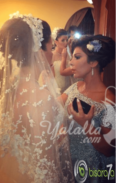 اصالة نصري تزف ابنتها العروس شام في  شرم الشيخ