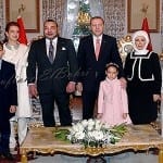 جلالة الملك و عائلته في ضيافة الرئيس التركي بالصور