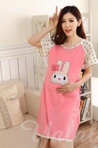 P33-2015-new-arrive-maternity-Sleep-Lounge-summer-gestante-clothes-for-pregnant-women-breast-feeding-dress