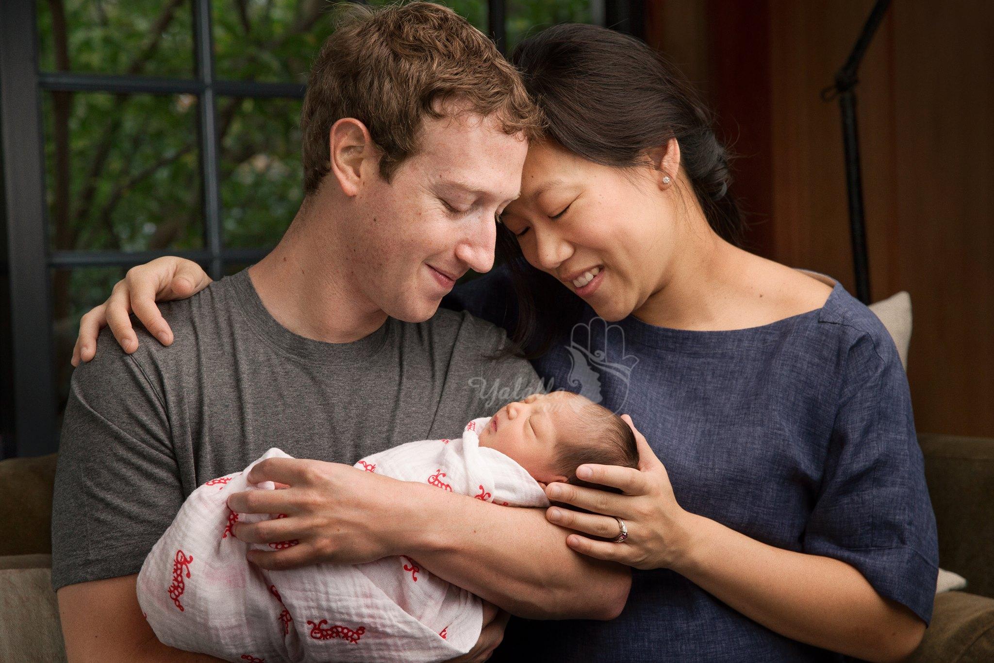 مؤسس فايسبوك يتبرع بأسهمه للأعمال الخيرية بمناسبة ولادة ابنته الأولى