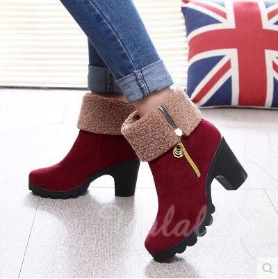 2016-NEW-Women-Winter-Shoes-Snow-Boots-Solid-Round-Toe-Warm-Shoes-Women-Large-Size-35