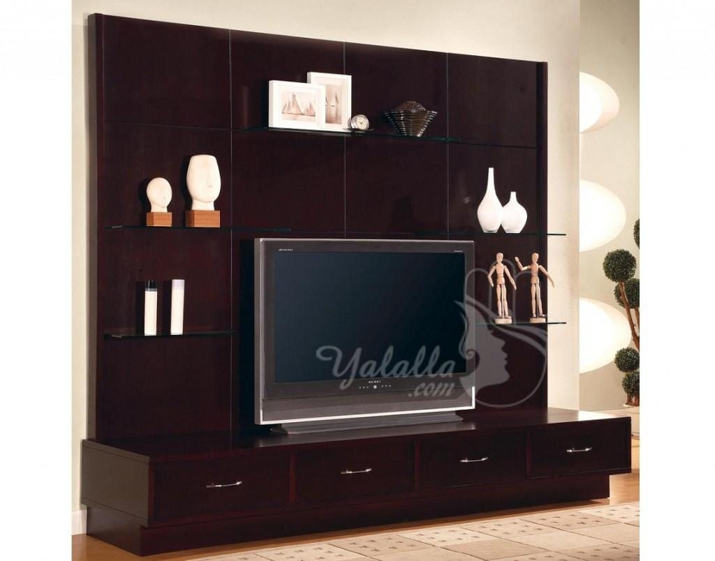 Flat-Screen-TV-Wall-Cabinet-Decor