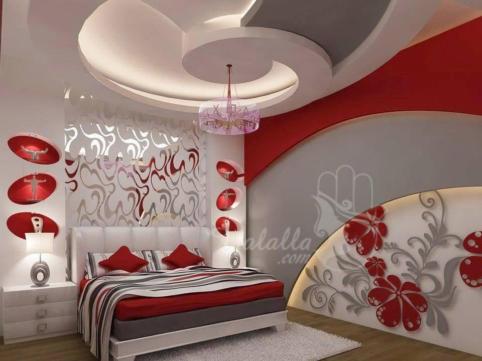 غرف نوم بتصميم عصري و ألوان جذابة