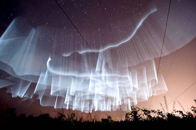 الشفق القطبي في فلنندا...اية من ايات الله في الكون