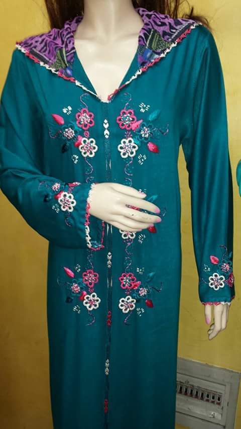 عندما تجتمع الراندة بالطرز المغربي فتعطينا أروع جلابة مغربية 12821419_1079247038805443_6680408481636279137_n