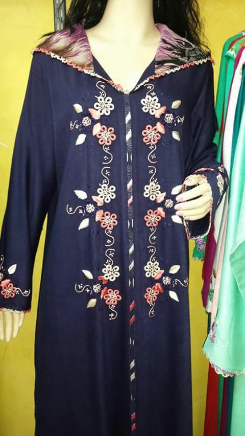 عندما تجتمع الراندة بالطرز المغربي فتعطينا أروع جلابة مغربية 12832500_1079246448805502_255164866341246686_n