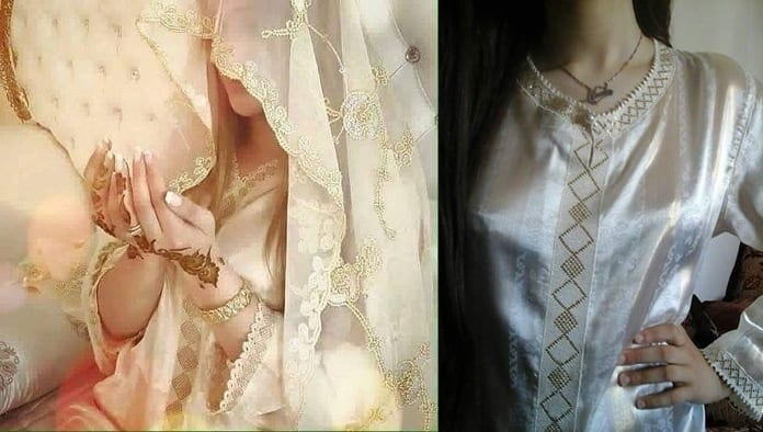 تشكيلة لقميص العروس المغربية بالراندة