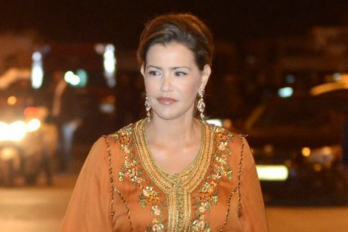 بالفيديو ...الأميرة لالة مريم تحضر حفل زفاف الأمير الألباني ليكا الثاني