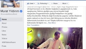 مراد يلدريم غاضب جدا من انتقادات الصحافة التركية للعرس المغربي و هذا ما كتبه على صفحته الخاصة