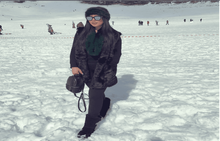 بالفيديو... حنان الخضر تستمتع بوقتها في الثلج بإطلالة تركية ساحرة مستوحاة من حريم السلطان