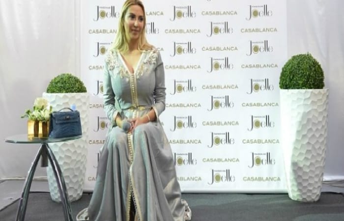بالفيديو..شاهد ماذا قالت جويل عن قفطانها..اللباس التقليدي المغربي لا يعلى عليه