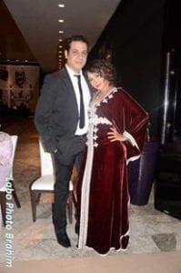 شاهد بالصور ...الممثل المغربي عدنان موحجة رفقة زوجته الممثلة إلهام العلمي في غاية السعادة و الانسجام!!!