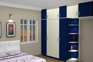 اخر صيحات الدواليب لغرف النوم العصرية....بديكورات بسيطة و ألوان على الموضة