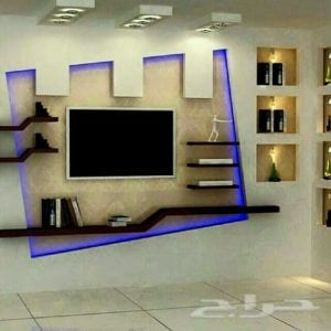 اخر صيحات وحدات الديكور الخاصة بجدار التلفاز....أجمل قطعة أثاث يمكن أن تكون في منزلك
