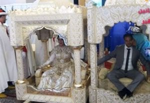 بالصور.. هكذا احتفلا كوبل مدينة الرباط حميد و رقية بحفل زفافهم.. مار أيكم ؟؟
