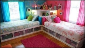 14 فكرة عبقرية لربح المساحة في غرفة النوم الصغيرة جدا....لا تفوتيها!!