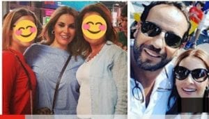 بالصور : آخر إطلالات الفنانة المغربية فاطمة خير رفقة زوجها سعد التسولي في أمريكا!!