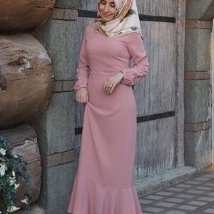 جيت وجبت ليك آخر موديلات الملابس الطويلة للمحجبات 2017 !!