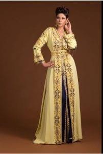 إطلالات أنيقة لعارضة الأزياء ليلى الحديوي بالقفطان المغربي