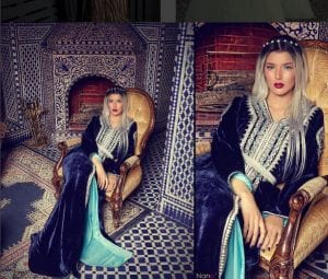 اخر صيحات التنكاف و القفطان و تسريحات الشعر للعروس المغربية