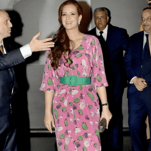 بالصور : الأميرة لالة سلمى تسحر العيون بإطلالة عصرية راقية من قلب مراكش!!