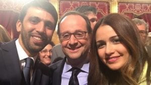 صور العداء المغربي العالمي هشام الكروج مع زوجته ...صور  ترينها لأول مرة