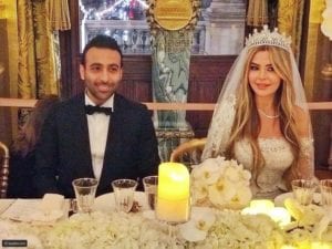 بالصور: شاهدوا حفل الزفاف الأسطوري الذي أقامه رجل دولة سوري لحفيدته وآثار به غضب السوريين