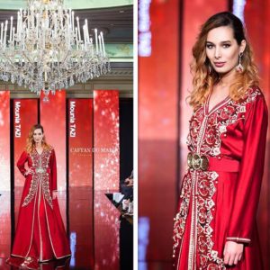 القفطان المغربي يتألق من جديد وهذا جديد 2018 للأعراس و المناسبات