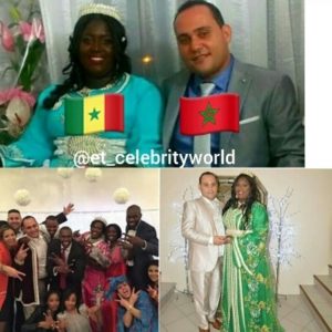 حفل زفاف رجل أعمال مغربي على سينيغالية بالتقاليد المغربية...ما رأيكم