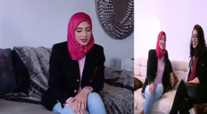 اخت الفنانة اسماء المنور تشعل مواقع التواصل بالحجاب وبشبهها الكبير باختها