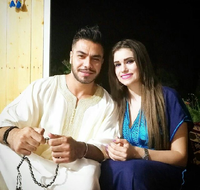 صور هناء الادريسي المغنية المغربية رفقة زوجها اللبناني