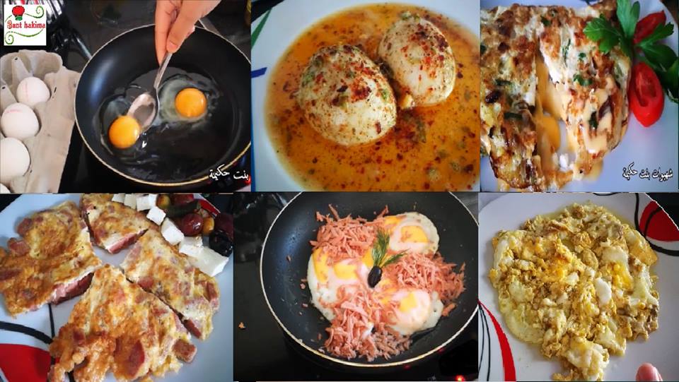 طرق رااائعة لقلي البيض للوجبات السريعة و الافطار