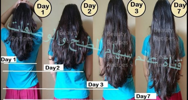 اقوى خلطه لتطويل شعرك وتكثيفه في 7ايام فقط