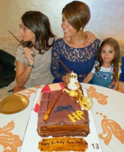 ليلى الحديوي تحتفل بعيد ميلاد ابنتها بحضور عبد الرحمان الصويري