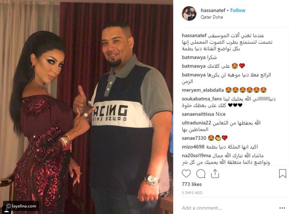 هل أعلنت دنيا بطمة انفصالها عن زوجها محمد الترك بعد الكشف عن مرضه؟ ‏