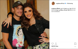 المغنية المصرية أنغام تفاجئ متابعيها بصورتها رفقة ابنها الشاب الوسيم