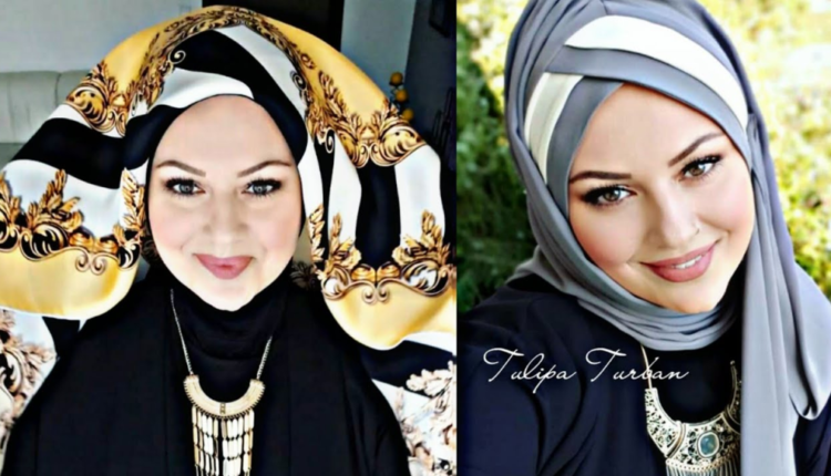 التركية الجميلة تعود بلفات حجاب جديدة و عصرية رااائعة