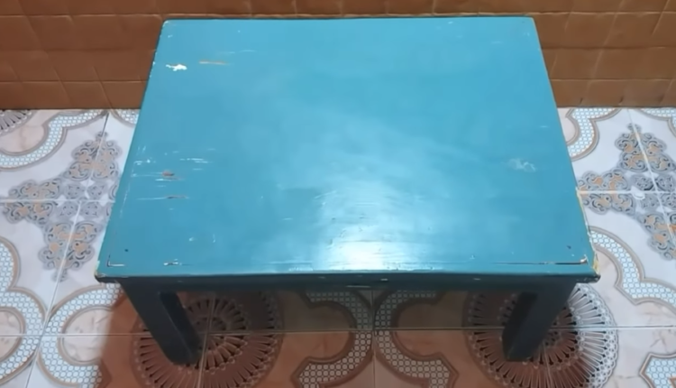 طريقة راااائعة لتحويل طاولة قديمة الى تحفة مبهرة